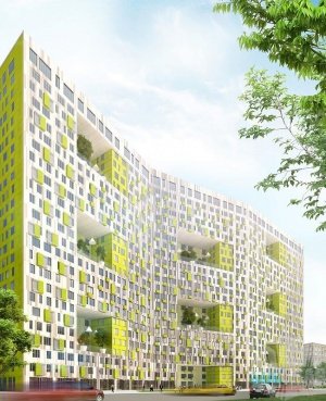 Проект жилого дома на Староалексеевской улице, д. 5 Проект жилого дома на Староалексеевской улице, д. 5